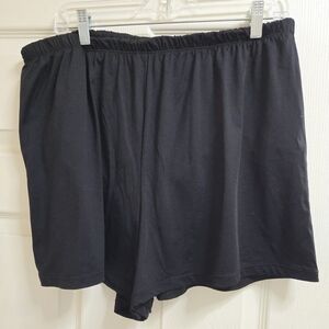 Apt 9 18W Black Swim Shorts